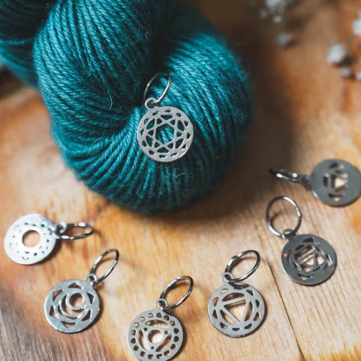 KnitPro KnitPro Mindful Chakra Maschenmarkierer 10 Stück Lieblingsgarn