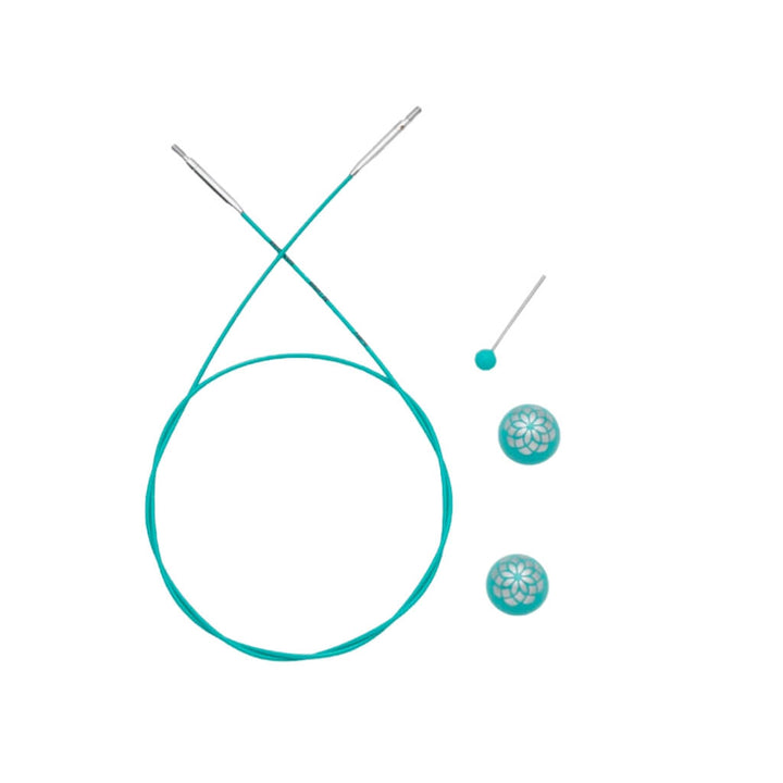 KnitPro 60cm KnitPro Mindful Swivel 360° Nadelseil Lieblingsgarn
