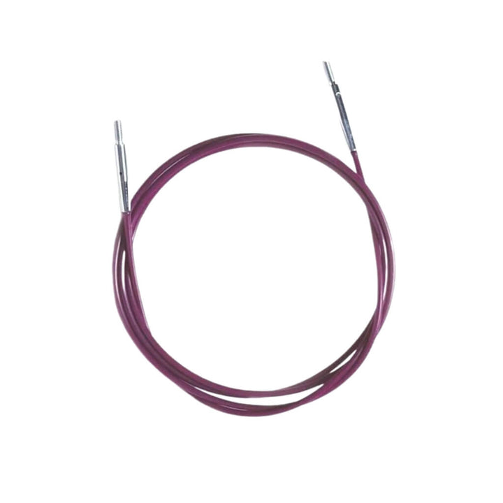 KnitPro 40 KnitPro Nadelseil Edelstahl purple 40 cm - 150 cm Lieblingsgarn