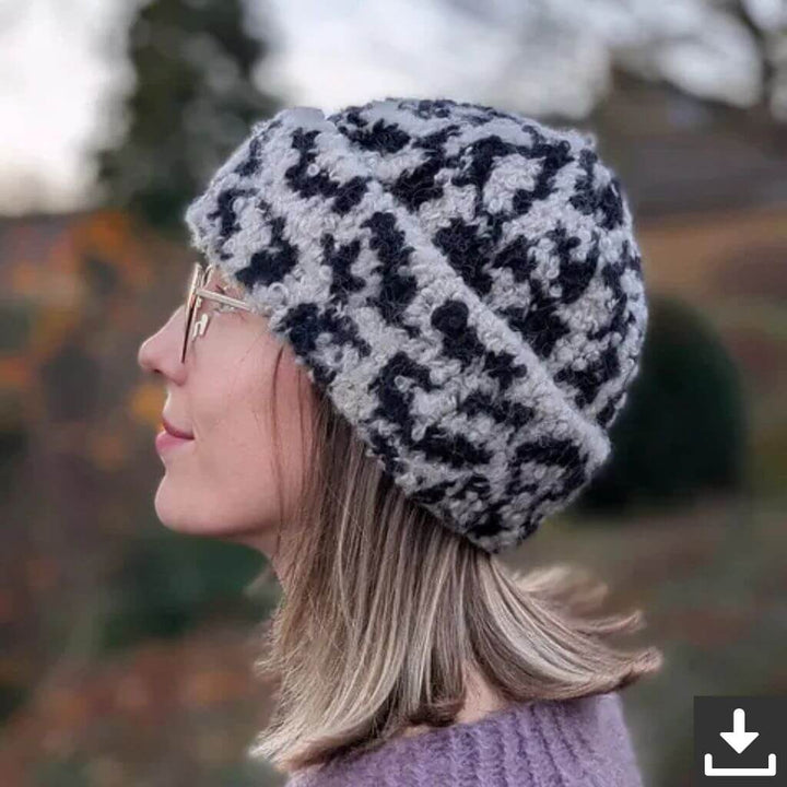 Knitmitjo Pattern Mütze Fluffy Cat Hat Strickanleitung - KnitmitJo (PDF) Lieblingsgarn