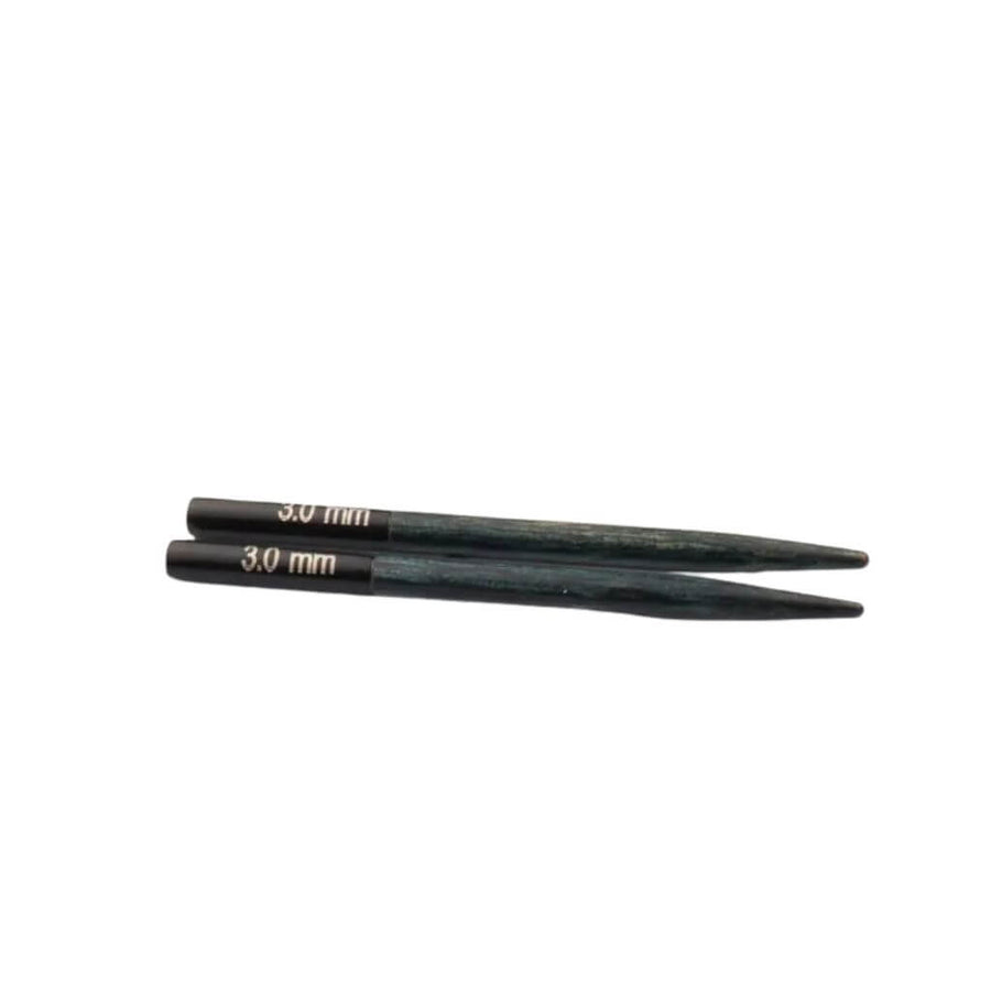 KnitPro KnitPro Mini austauschbare Nadelspitzen Indigo Holz Lieblingsgarn