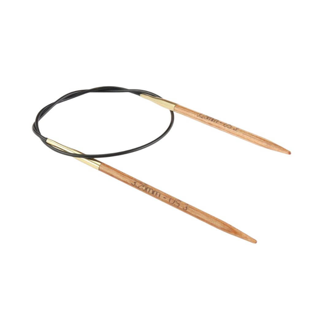 KnitPro 150 cm / 3,50 mm KnitPro Basix Birch Rundstricknadeln Lieblingsgarn