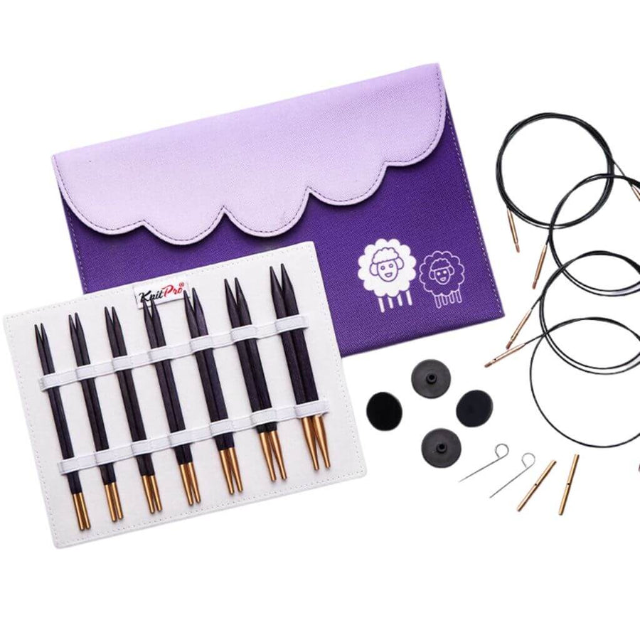 KnitPro J'adore Cubics Deluxe Nadelspitzen Set bei bei bei bei bei bei bei bei bei bei bei bei bei bei bei Lieblingsgarn