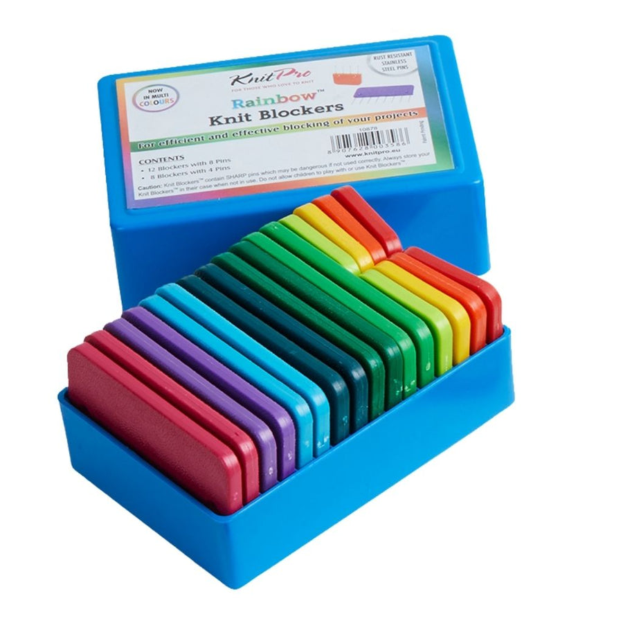 KnitPro Kammnadeln Regenbogen - Zum Spannen von Lace Projekten bei bei bei bei bei bei bei bei Lieblingsgarn