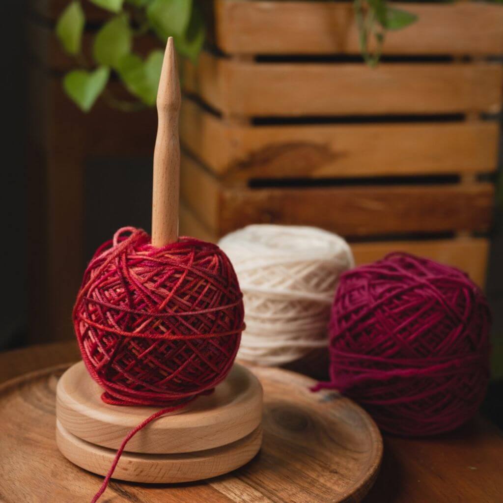KnitPro Natural Wollabwickler
