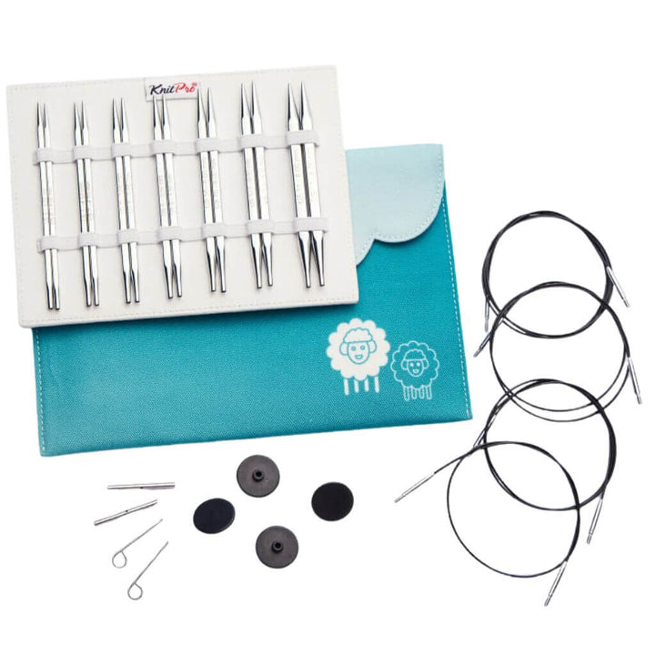 KnitPro KnitPro Nova Cubics Deluxe Nadelspitzen Set Lieblingsgarn