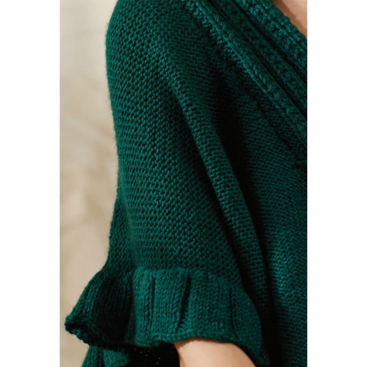 KnitPro Pattern Pullunder Ruffle Rib Strickanleitung - Knitpro (Heft) Lieblingsgarn