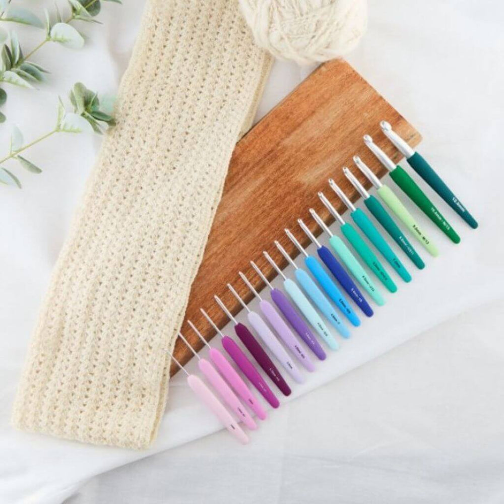 KnitPro Waves Häkelnadel 2.0 mit Softgriff bei bei bei bei bei bei bei bei bei bei Lieblingsgarn