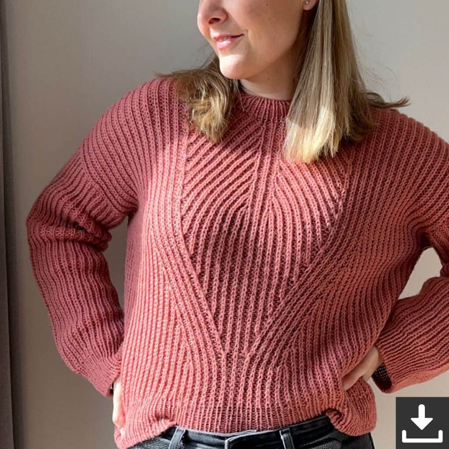 Knitting For Else Ava Sweater Strickanleitung - Knitting for Else (PDF) Lieblingsgarn