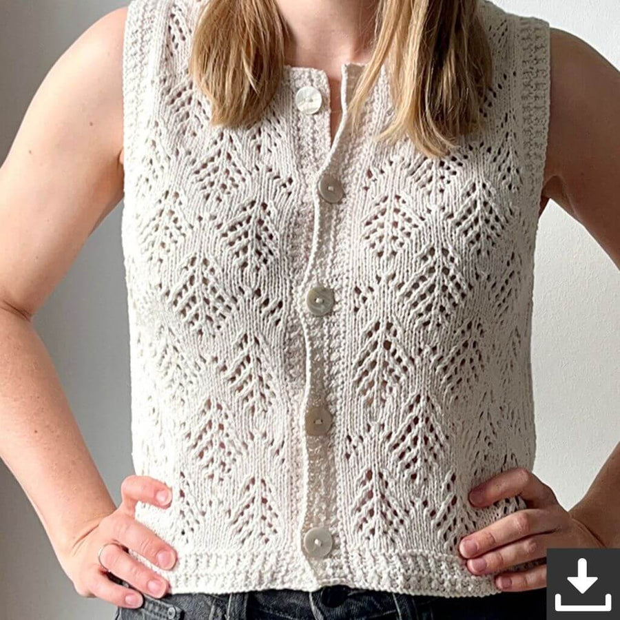 Knitting For Else Hey Ho Vest Strickanleitung - Knitting For Else (PDF) Lieblingsgarn