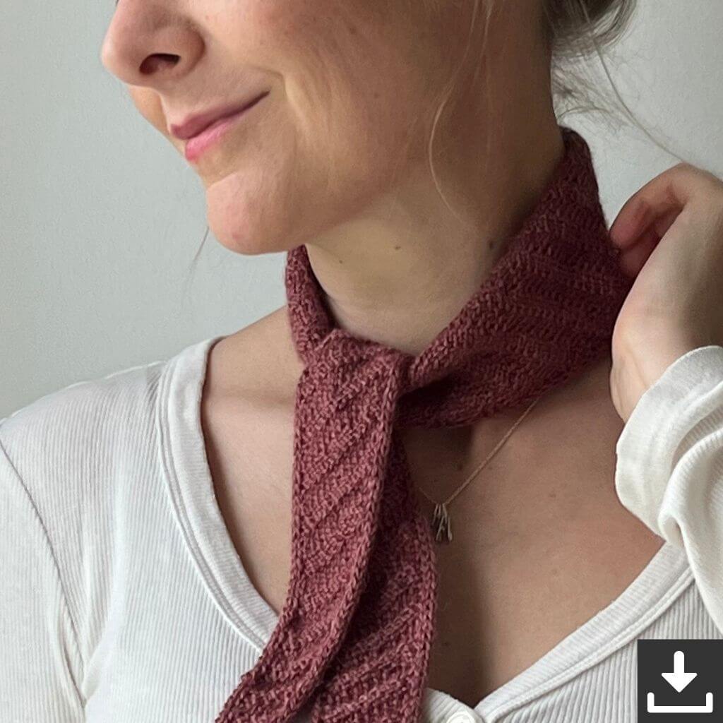 Knitting For Else Johnny Scarf Strickanleitung - Knitting For Else (PDF) Lieblingsgarn