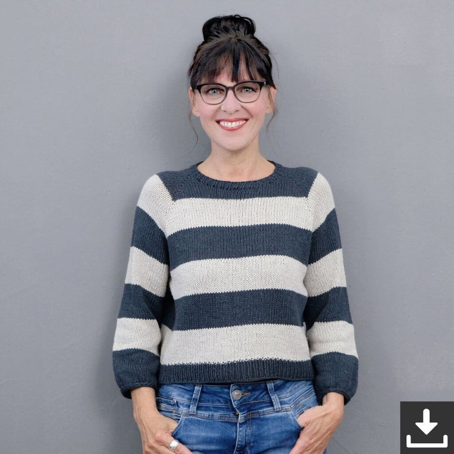 Rosa P. Koora Sweater Strickanleitung - Rosa P. (PDF) Lieblingsgarn