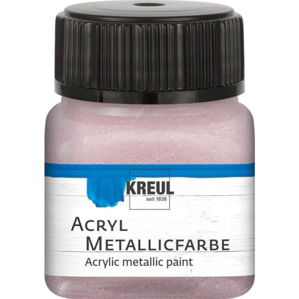 Kreul Kreul Acryl Metallicfarbe Roségold 20ml Lieblingsgarn