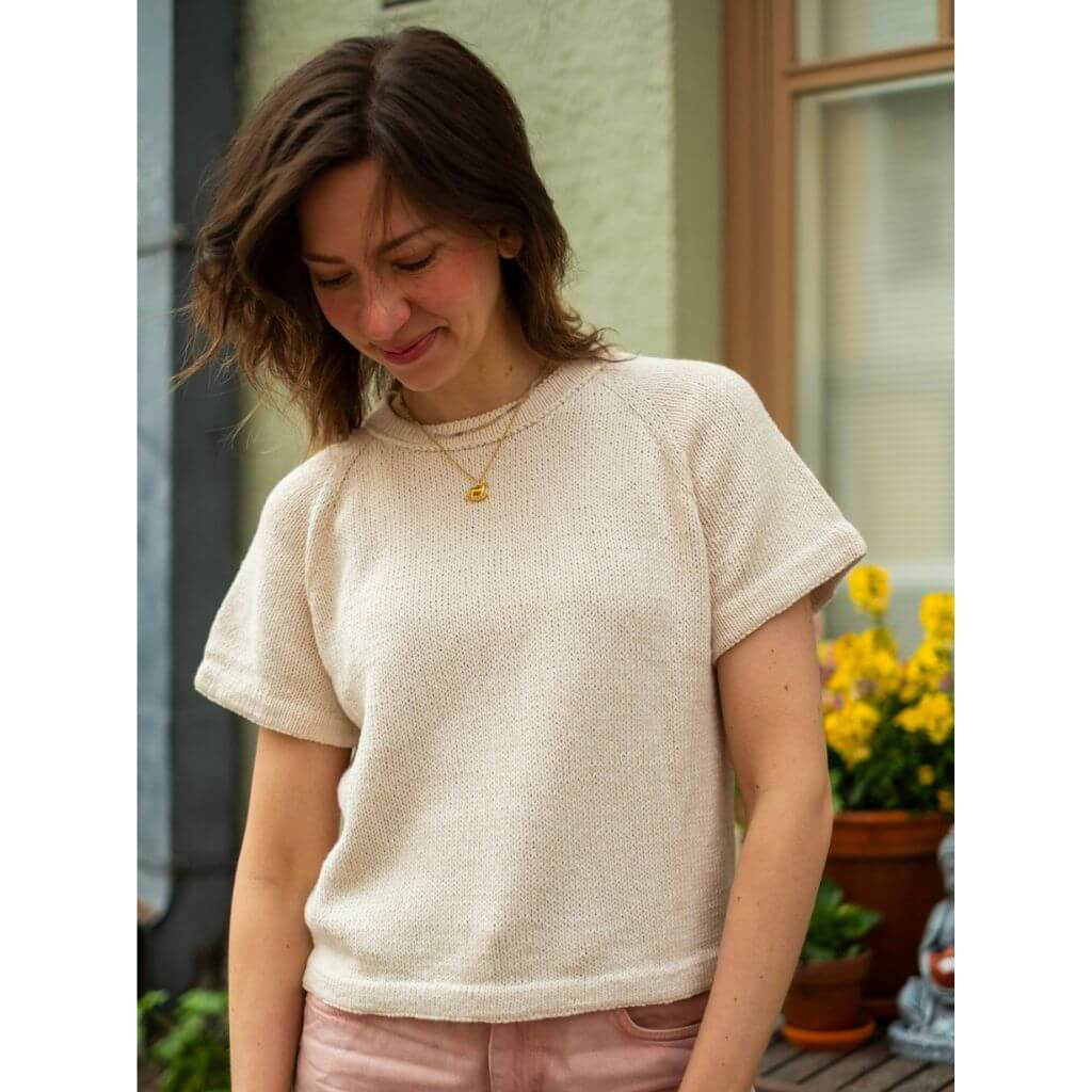 Vanilla Chilla Tee Strickanleitung - Kutovakika (PDF, englisch)