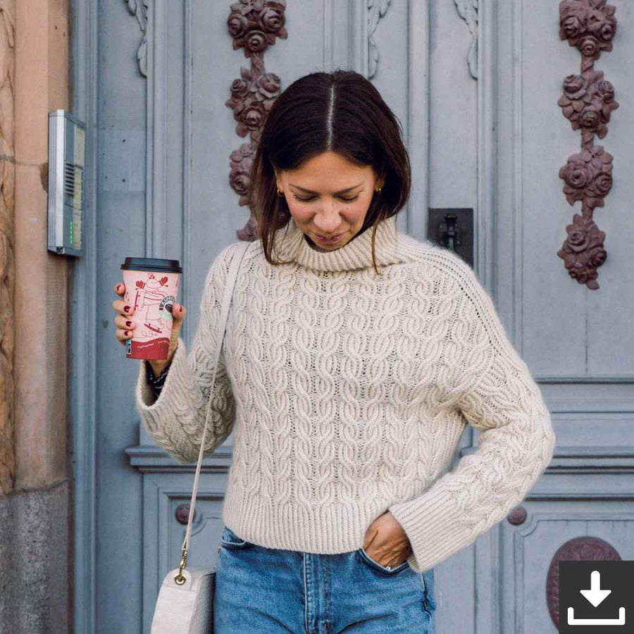 Kutovakika - Veronika Lindberg Pattern Wishbone Sweater Strickanleitung - Kutovakika (PDF) Lieblingsgarn