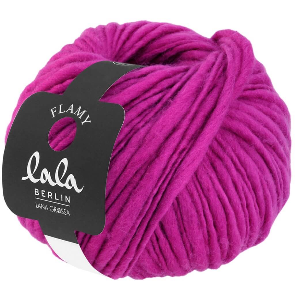 Lana Grossa 9 - Fuchsia Lana Grossa Lala Berlin Flamy Lieblingsgarn