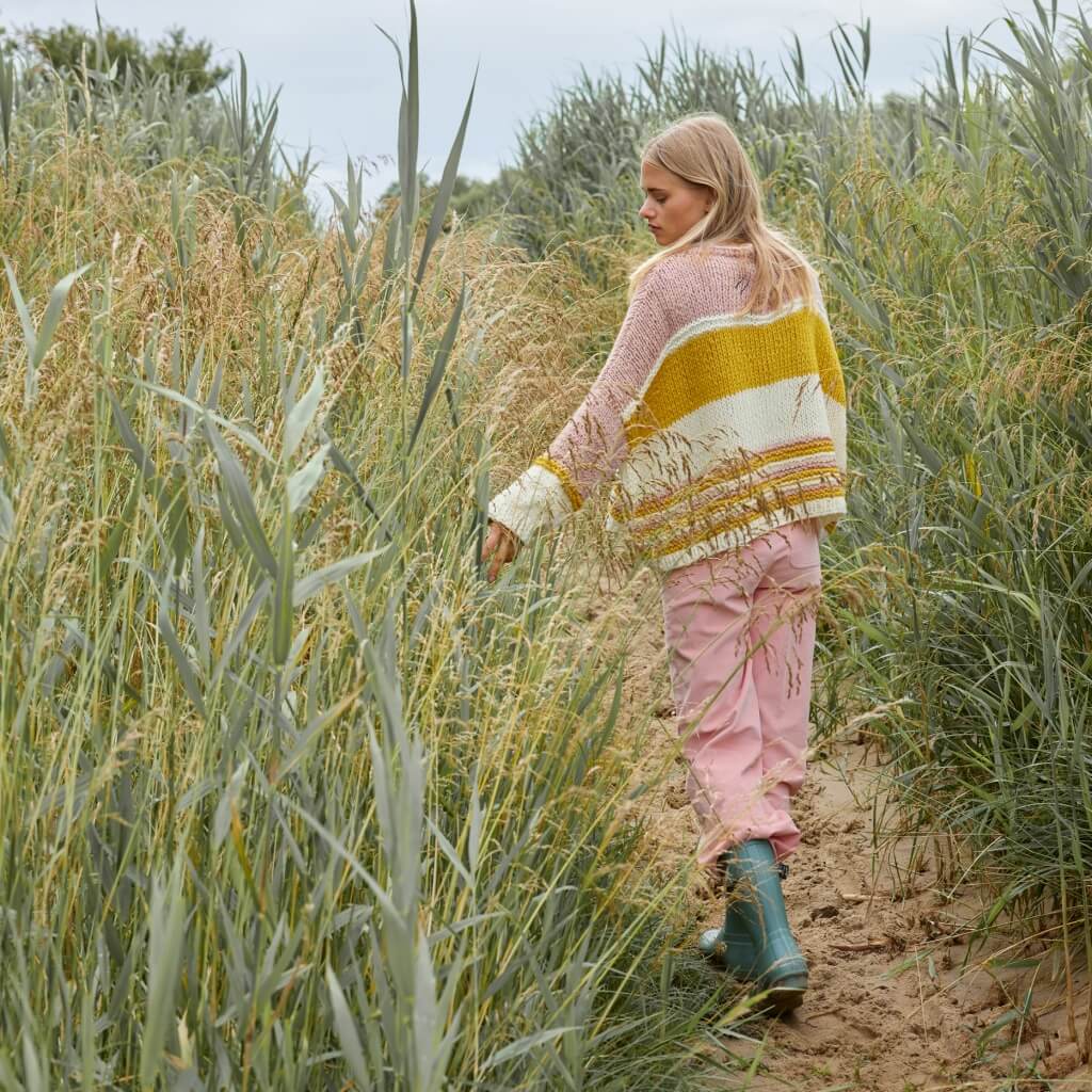 Lana Grossa Pattern Damen Oversize Pullover Strickanleitung - Lana Grossa (PDF) Lieblingsgarn
