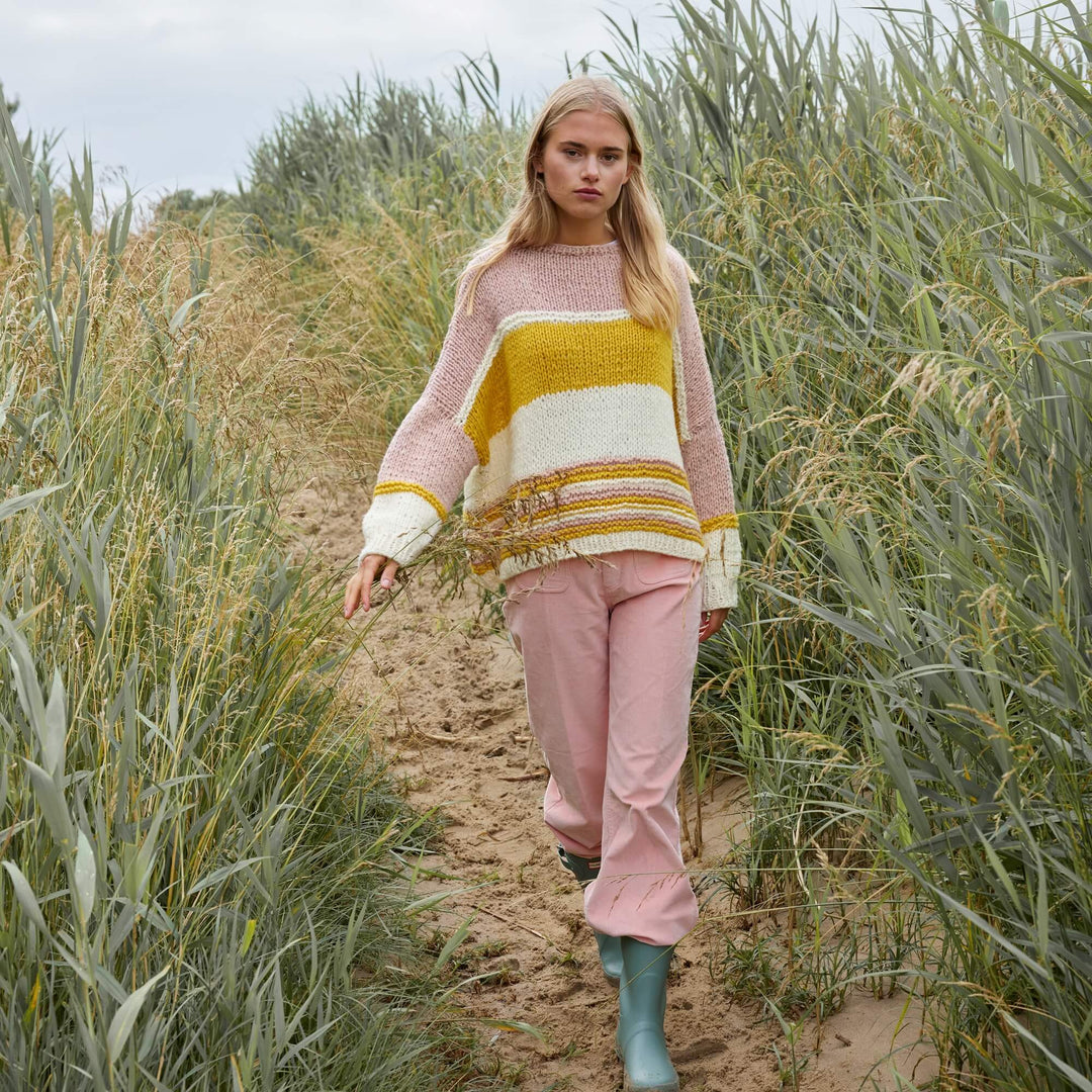 Lana Grossa Pattern Damen Oversize Pullover Strickanleitung - Lana Grossa (PDF) Lieblingsgarn