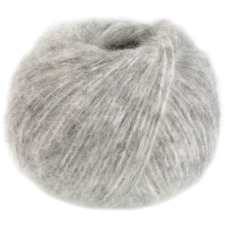 Lana Grossa 10 - Hellgrau Lana Grossa Alpaca Air II Lieblingsgarn