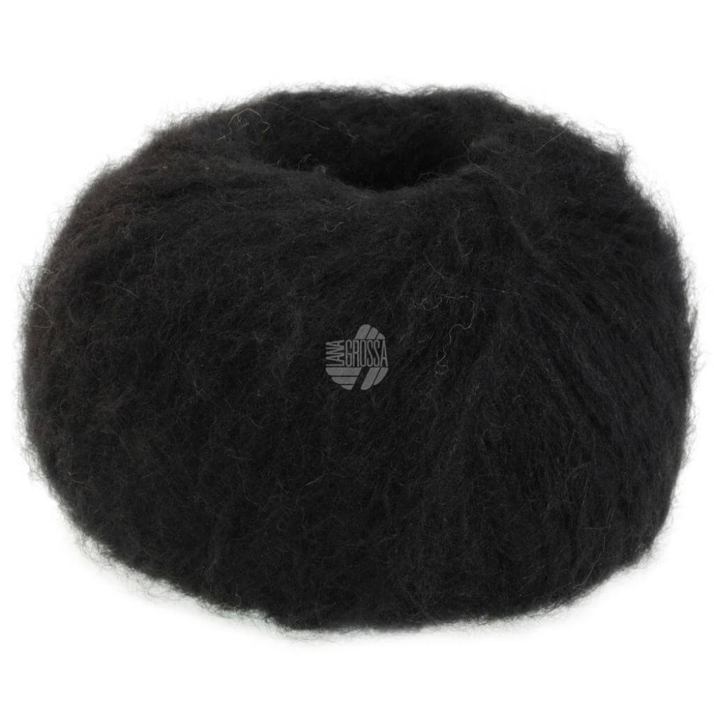 Lana Grossa 12 - Schwarz Lana Grossa Alpaca Air II Lieblingsgarn