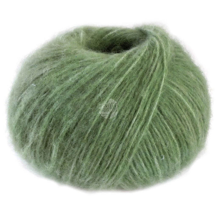 Lana Grossa 14 - Graugrün Lana Grossa Alpaca Air II Lieblingsgarn
