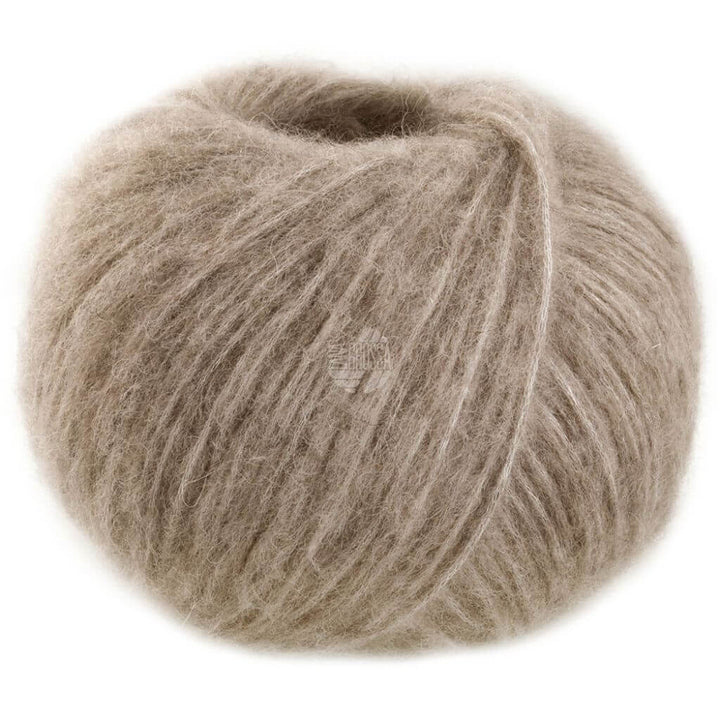 Lana Grossa 26 - Graubeige Lana Grossa Alpaca Air II Lieblingsgarn