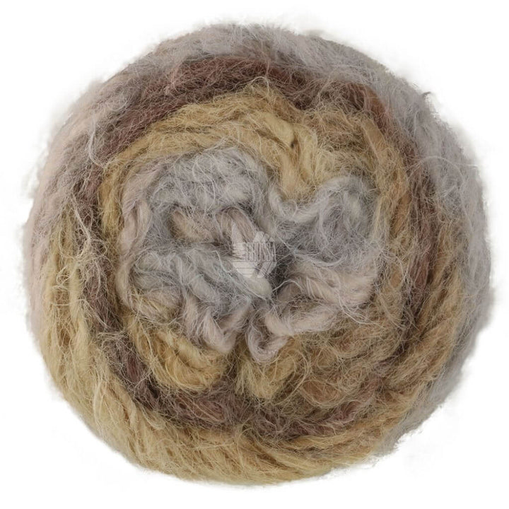 Lana Grossa 108 - Beige/Hellgrau/Grège/Taupe/Grau-/Dunkelbraun Lana Grossa Basta Mista Lieblingsgarn