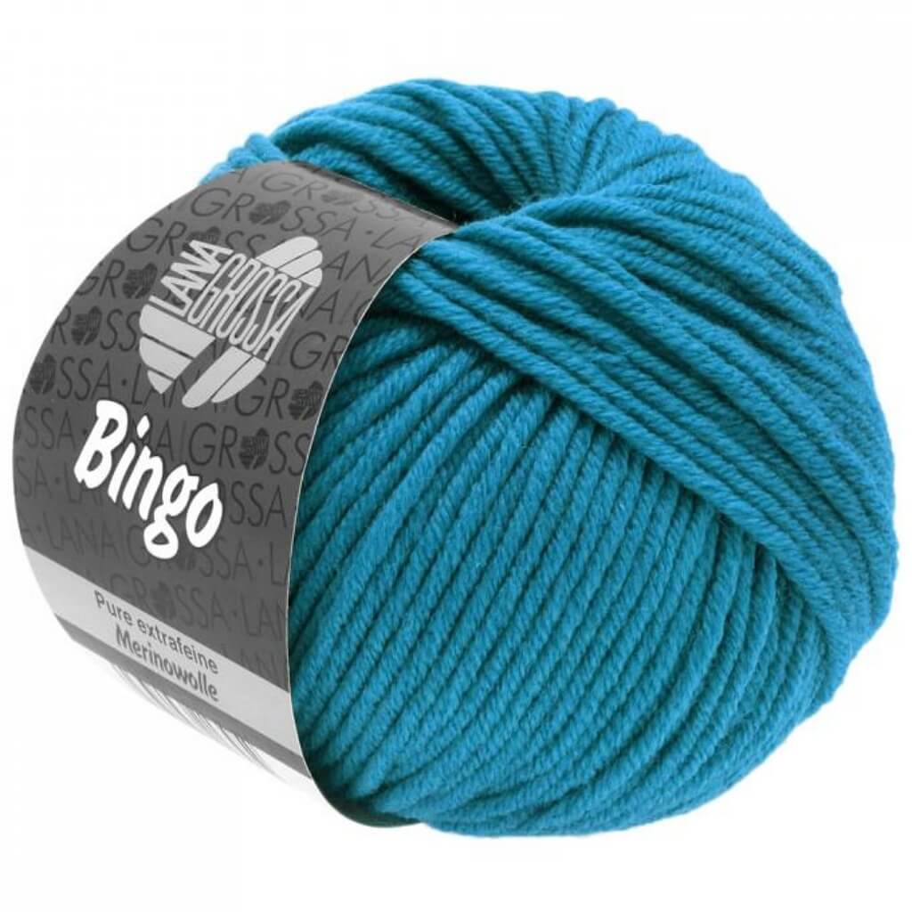 Lana Grossa Stricken & Häkeln 727 - Blaupetrol Lana Grossa Bingo 50g Lieblingsgarn