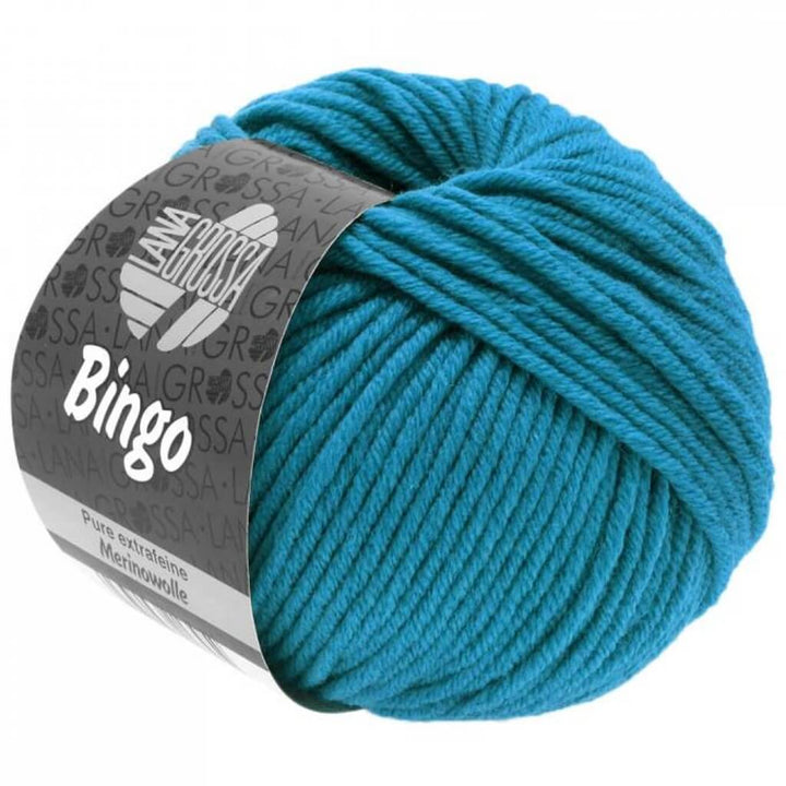 Lana Grossa Stricken & Häkeln 727 - Blaupetrol Lana Grossa Bingo 50g Lieblingsgarn