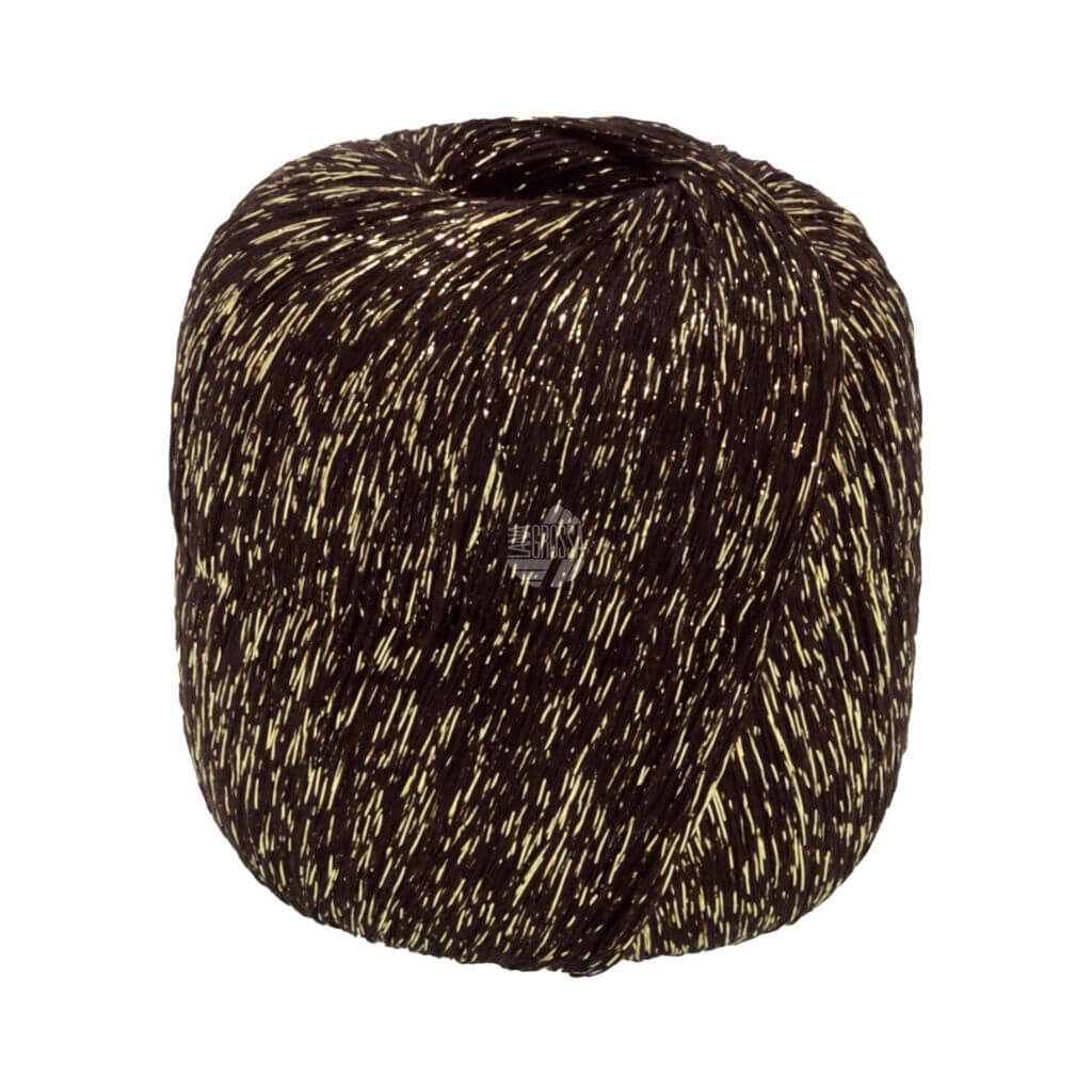 Lana Grossa 33 - Schwarz/Gold Lana Grossa Brillino Lieblingsgarn