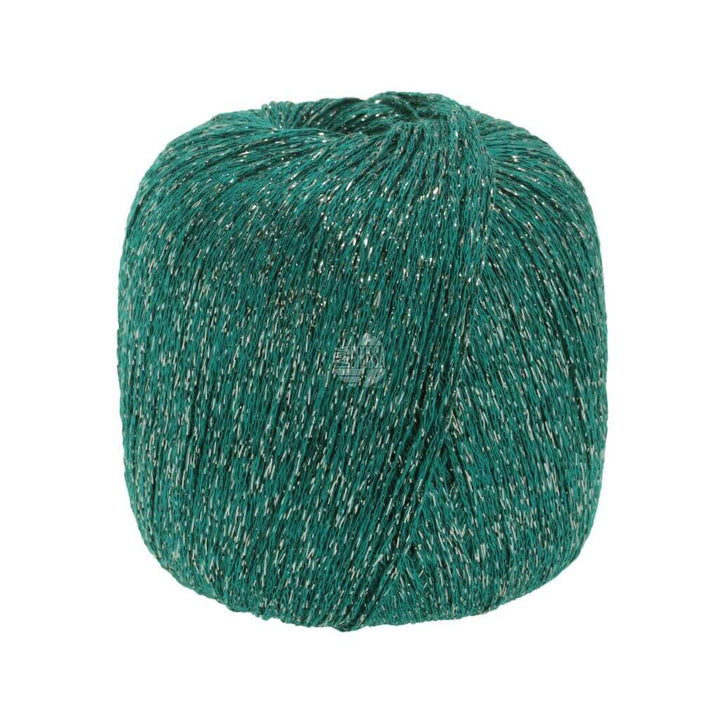 Lana Grossa 41 - Petrol/Silber Lana Grossa Brillino Lieblingsgarn