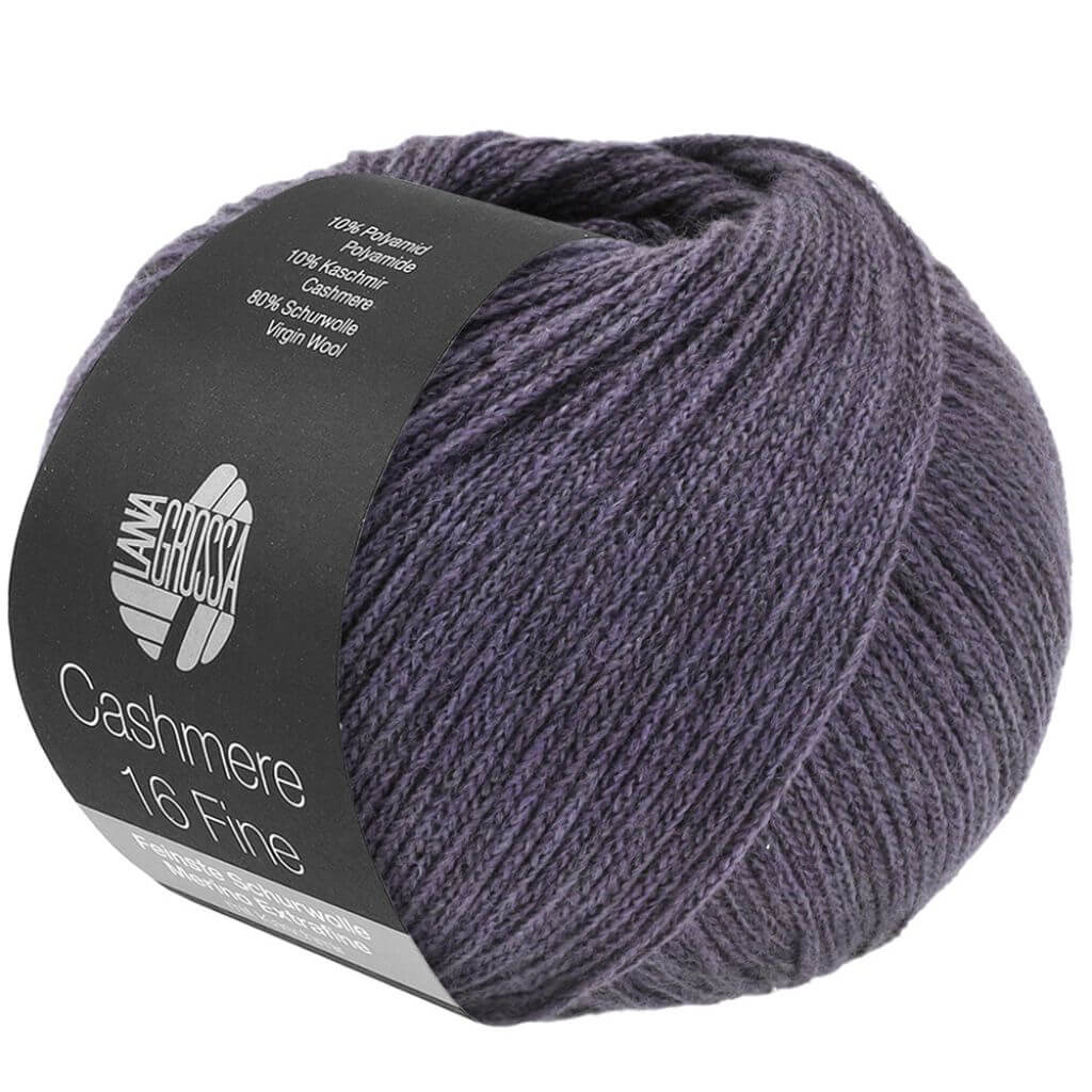 Lana Grossa 64 - Zwetschgenblau Lana Grossa Cashmere 16 Fine 50 g Lieblingsgarn