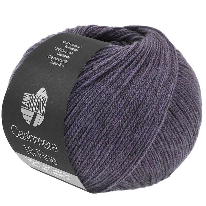 Lana Grossa 64 - Zwetschgenblau Lana Grossa Cashmere 16 Fine 50 g Lieblingsgarn