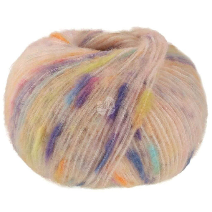 Lana Grossa 1 - Pfirsich/Blau/Gelb/Orange/Flieder Lana Grossa Cassata Lieblingsgarn