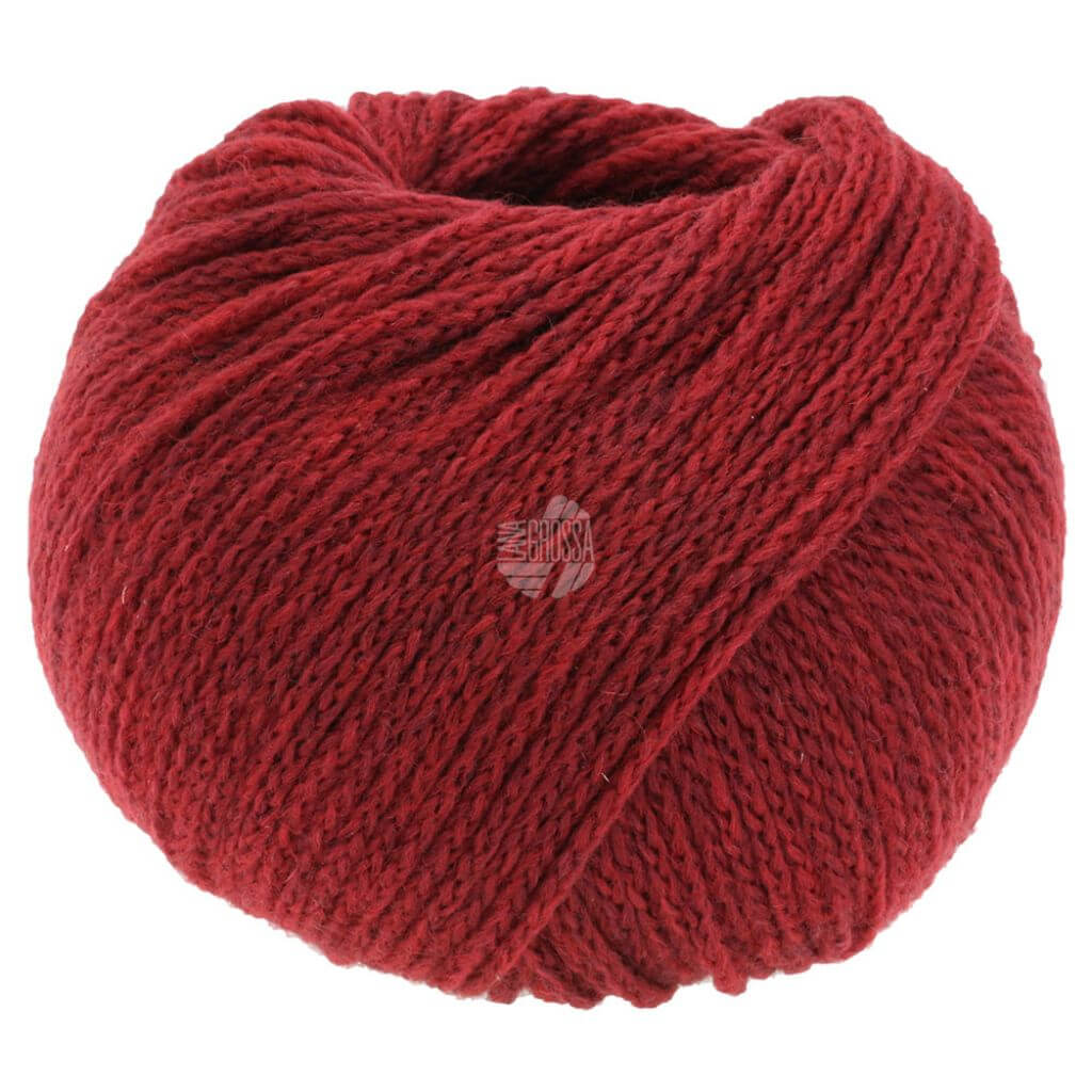 Lana Grossa 1 - Dunkelrot Lana Grossa Cool Merino Lieblingsgarn