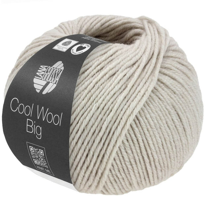 Lana Grossa 1691 - Grège meliert Lana Grossa Cool Wool Big 50g Lieblingsgarn