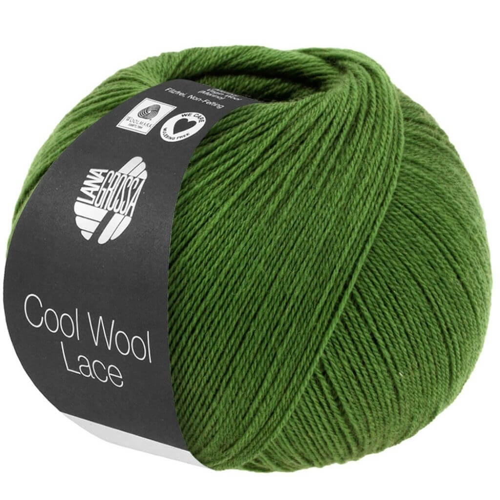 Lana Grossa 64 - Grün Lana Grossa Cool Wool Lace Lieblingsgarn