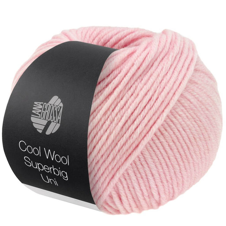 Lana Grossa 1 - Rosa Lana Grossa Cool Wool Superbig Uni Lieblingsgarn