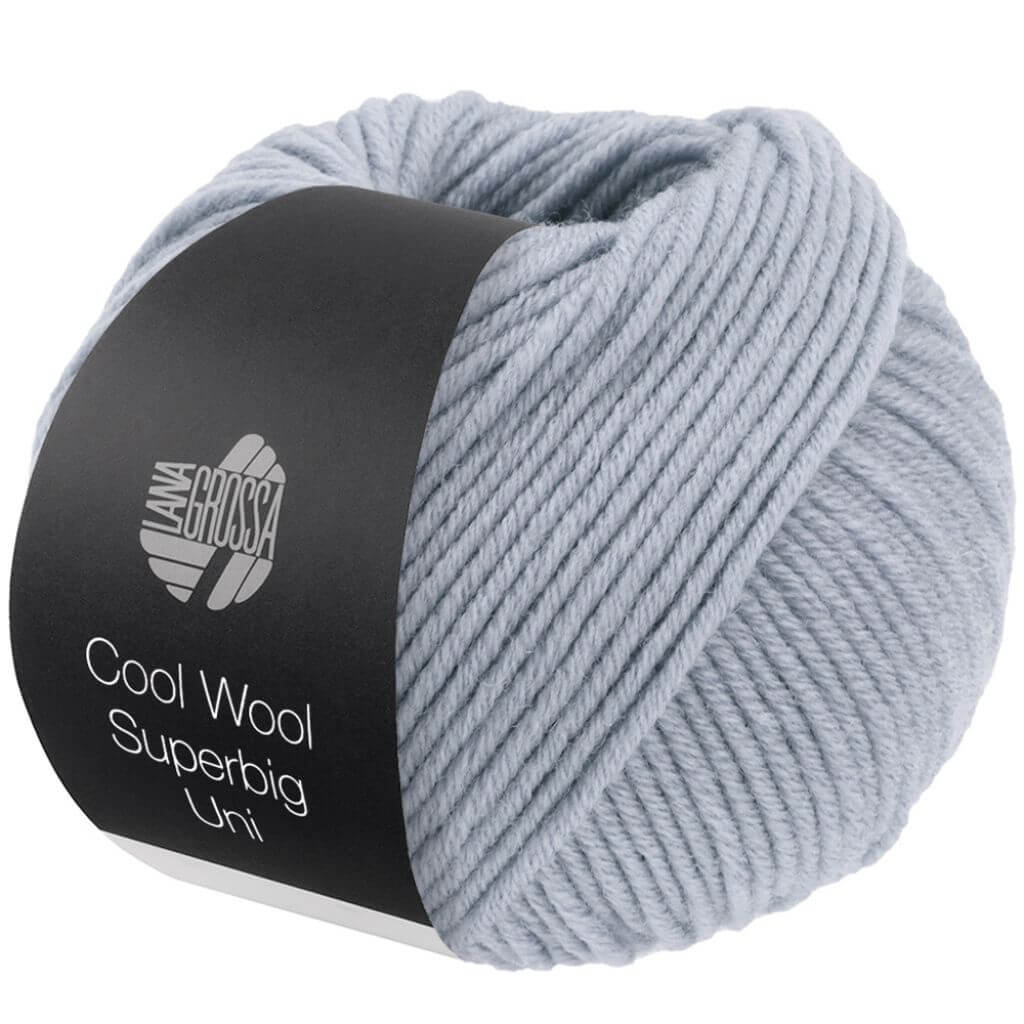 Lana Grossa 21 - Zartblau Lana Grossa Cool Wool Superbig Uni Lieblingsgarn