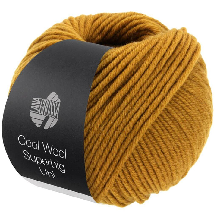 Lana Grossa 22 - Curry Lana Grossa Cool Wool Superbig Uni Lieblingsgarn