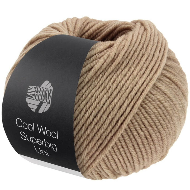 Lana Grossa 37 - Beige Lana Grossa Cool Wool Superbig Uni Lieblingsgarn