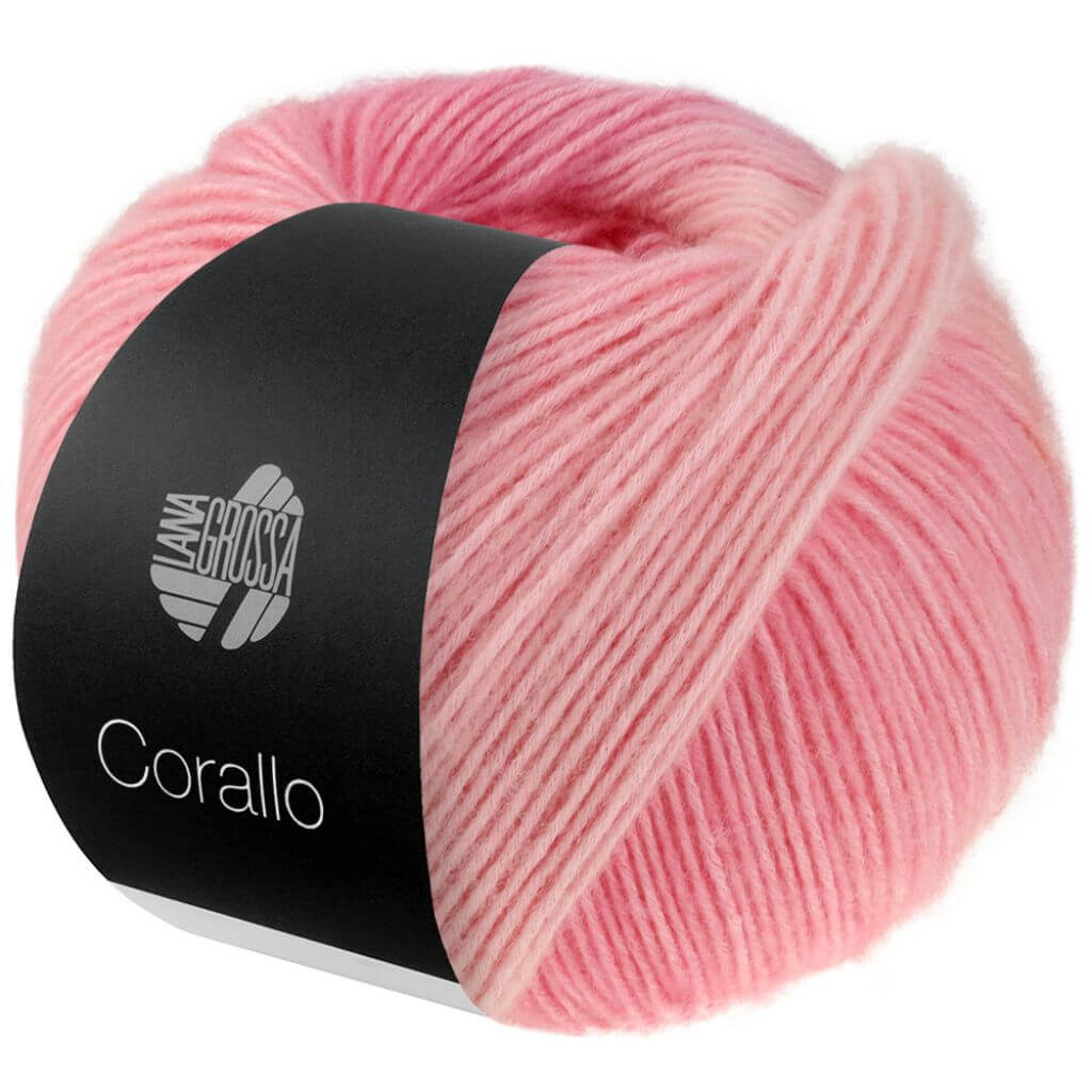 Lana Grossa 3 - Zartrosa/Rosa Lana Grossa Corallo 100g Lieblingsgarn