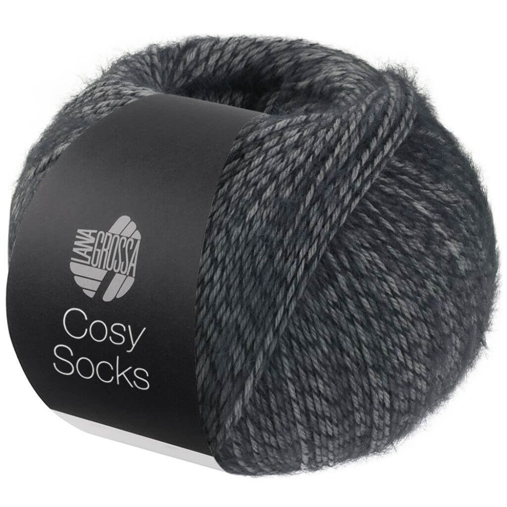 Lana Grossa 7 - Dunkelgrau Lana Grossa Cosy Socks Lieblingsgarn