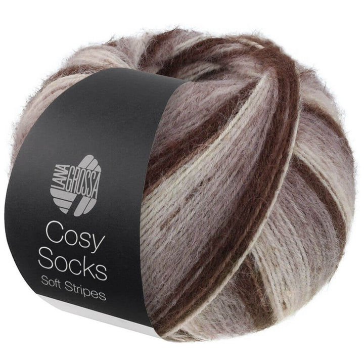 Lana Grossa Lana Grossa Cosy Socks Soft Stripes Lieblingsgarn