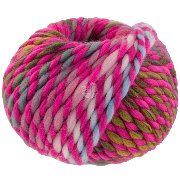 Lana Grossa 5 - Pink/Rosa/Mintgrün/Oliv/Senf Lana Grossa Dolce Lieblingsgarn