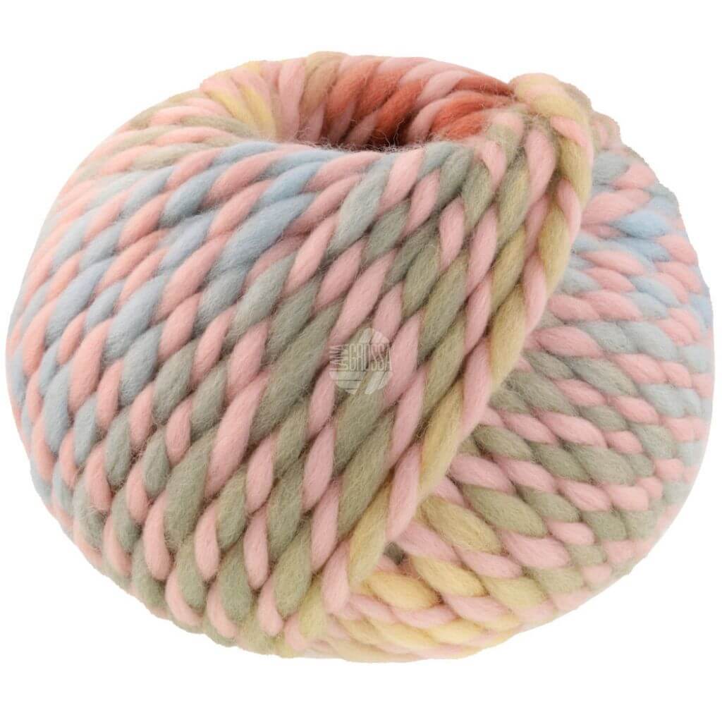 Lana Grossa 6 - Pastellrosa/Vanille/Mint/Terrakotta Lana Grossa Dolce Lieblingsgarn