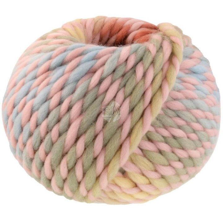 Lana Grossa 6 - Pastellrosa/Vanille/Mint/Terrakotta Lana Grossa Dolce Lieblingsgarn