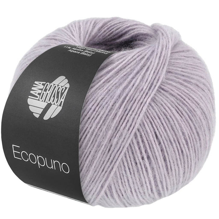 Lana Grossa 218 - Graulila Lana Grossa Ecopuno 50g Lieblingsgarn