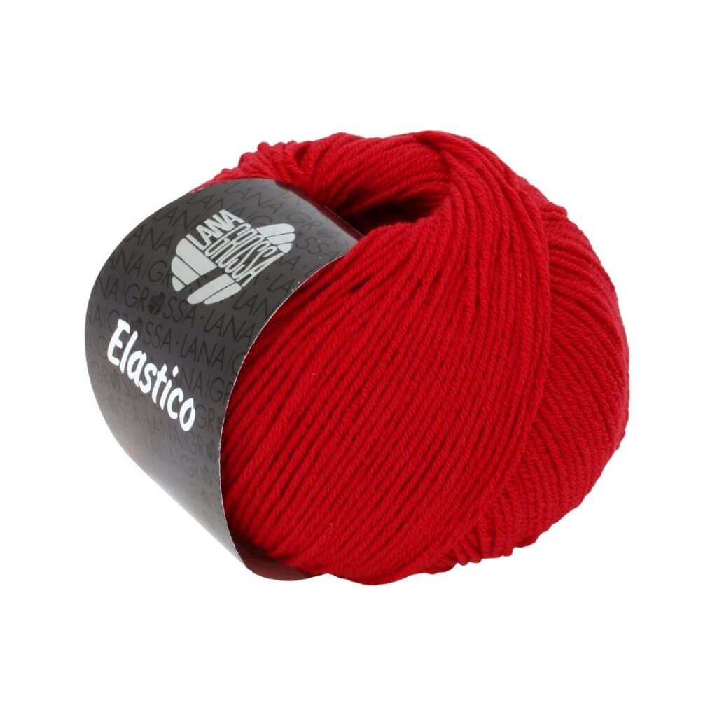 Lana Grossa 23 - Dunkelrot Lana Grossa Elastico Lieblingsgarn