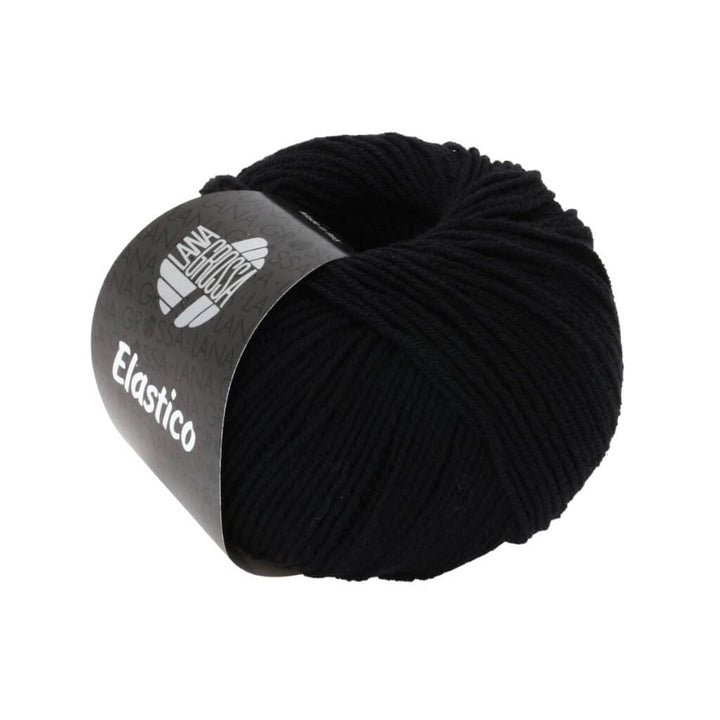 Lana Grossa 24 - Schwarz Lana Grossa Elastico Lieblingsgarn